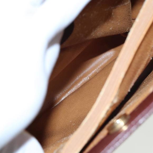 GUCCI Bamboo Hand Bag Leather Red 002 1186 0260 Auth ep4674 - Picture 16 of 16